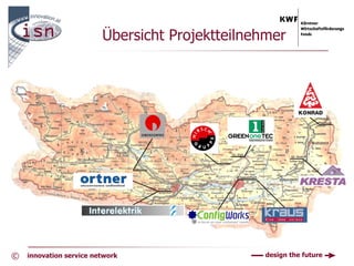 Übersicht Projektteilnehmer




©   innovation service network                  design the future
 