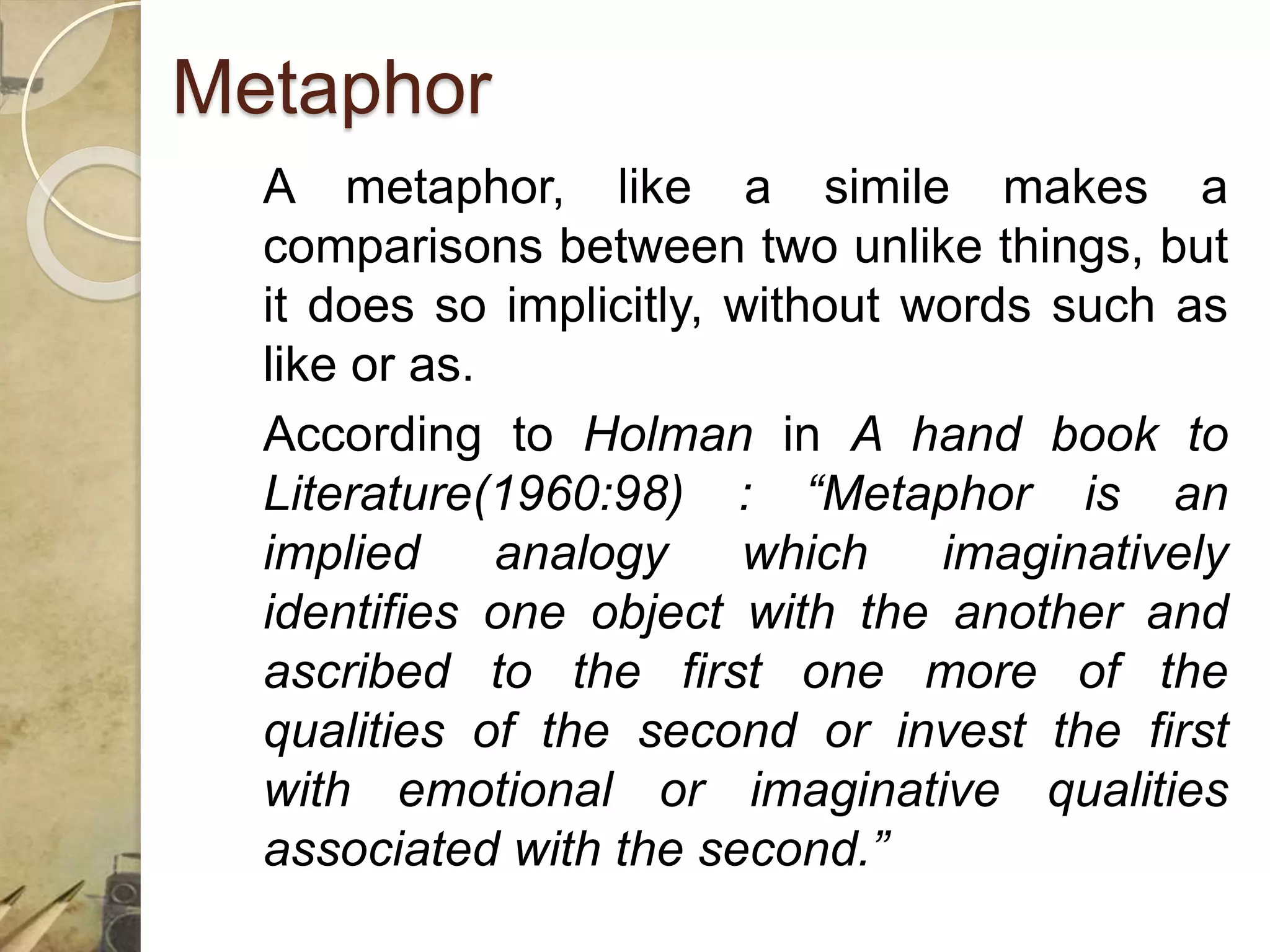 Figurative language analysis on Emily Dickinson's My Life Had Stood - a ...