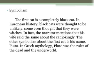 the black cat symbolism