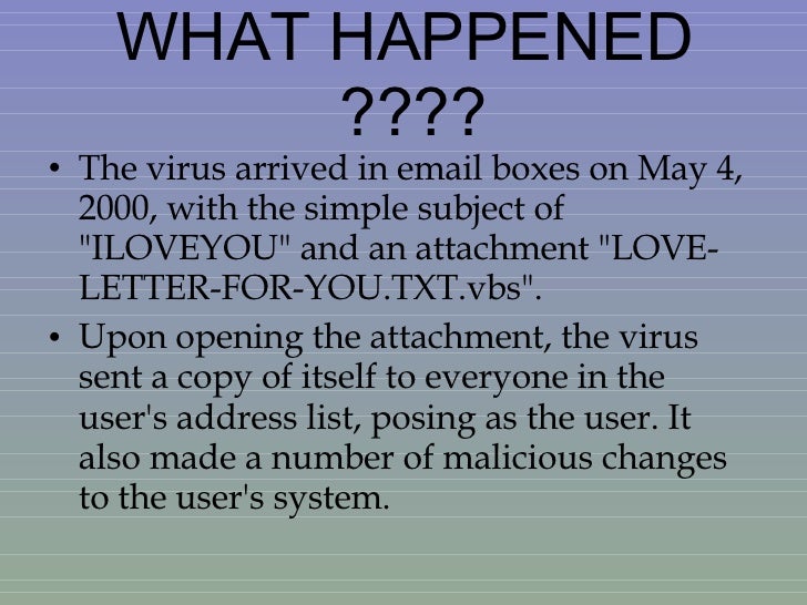 i love you virus i love you virus