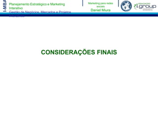 Impedir que tenha que ser “refeito”. MAS O MAIS IMPORTANTE É ENTENDER QUE A CHAVE DO SUCESSO ESTÁ NOS DADOS GERADOS.