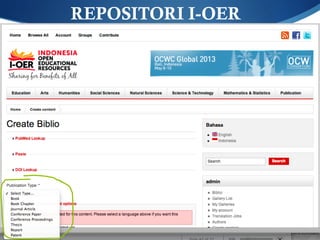 REPOSITORI I-OER
 