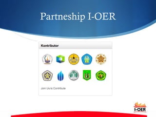 Partneship I-OER
 
