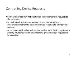 Comprehensive Overview of I/O Device Access and Interrupt Handling in ...
