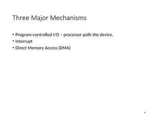 Comprehensive Overview of I/O Device Access and Interrupt Handling in ...