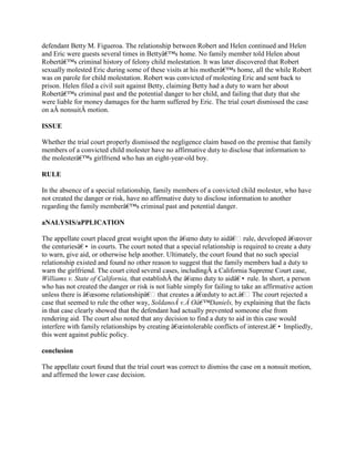 I-R-A-C Format Understanding case law is essential to success in any ...