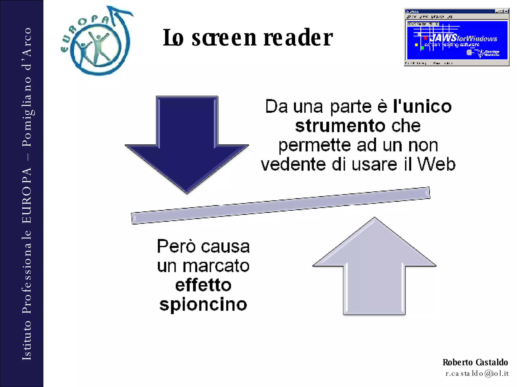 Lo screen reader 