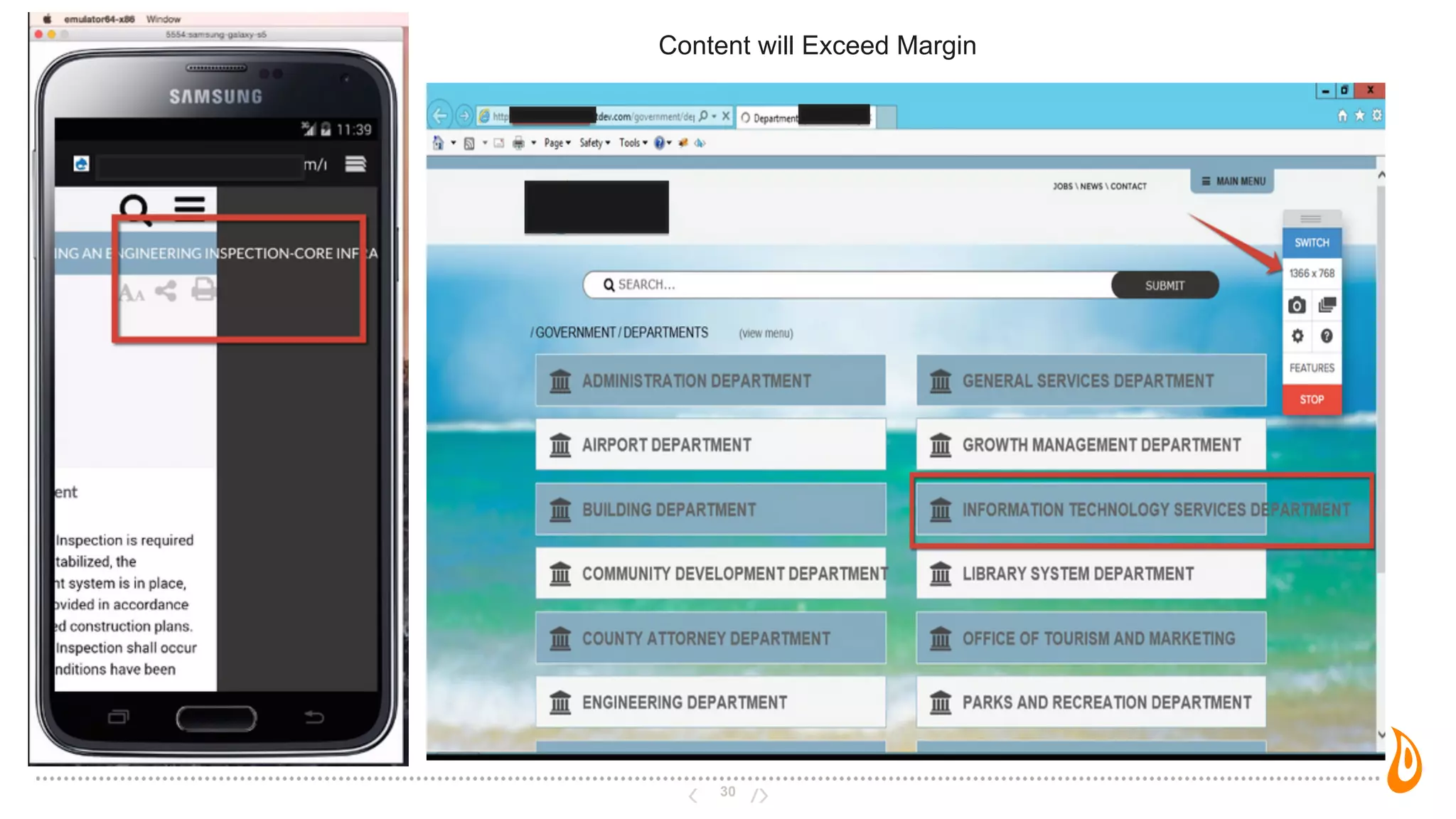 30
Content will Exceed Margin
 