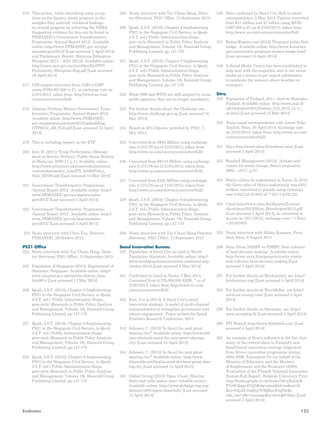 216 This review, while identifying some excep-tions 
on the figures, shows progress in the 
samples they selected, validated findings 
on overall progress on achieving the NKRA. 
Supporting evidence for this can be found in 
PEMANDU’s Government Transformative 
Programme ‘Annual Report 2012’. Available 
online: http://www.PEMANDU.gov.my/gtp/ 
annualreport2012/ [Last accessed 3 April 2014] 
and Preliminary Report: Malaysia Education 
Blueprint 2013 – 2025 (2012). Available online: 
http://www.moe.gov.my/userfiles/file/PPP/ 
Preliminary-Blueprint-Eng.pdf [Last accessed 
16 April 2014] 
217 GNI targets converted from USD to GBP 
using (US)0.607408 to £1, as exchange rate on 
21/01/2013, taken from: http://www.xe.com/ 
currencyconverter/full/ 
218 Jabatan Perdana Menter Government Trans-formative 
Programme. Annual Report 2012. 
Available online: http://www.PEMANDU. 
gov.my/gtp/annualreport2012/upload/Eng_ 
GTP2012_AR_Full.pdf [Last accessed 23 April 
2014] 
219 This is excluding impact on the ETP 
220 Iyer, D. (2011) ‘Tying Performance Manage-ment 
to Service Delivery: Public Sector Reform 
in Malaysia, 2009-11’ p.11 Available online: 
http://www.princeton.edu/successfulsocieties/ 
content/data/policy_note/PN_id160/Policy_ 
Note_ID160.pdf [Last accessed 14 May 2014] 
221 Government Transformative Programme, 
‘Annual Report 2012’. Available online: http:// 
www.PEMANDU.gov.my/gtp/annualre-port2012/ 
[Last accessed 3 April 2014] 
222 Government Transformative Programme. 
‘Annual Report 2012’. Available online: http:// 
www.PEMANDU.gov.my/gtp/annualre-port2012/ 
[Last accessed 3 April 2014] 
223 Nesta interview with Chris Tan, Director, 
PEMANDU, 29 October 2013 
PS21 Office 
224 Nesta interview with Tay Choon Hong, Direc-tor 
(Services), PS21 Office, 13 September 2013 
225 Population of Singapore (2013), Department of 
Statistics, Singapore. Available online: http:// 
www.singstat.gov.sg/statistics/latest_data. 
html#14 [Last accessed 13 May 2014] 
226 Quah, J.S.T. (2010), Chapter 8 Implementing 
PS21 in the Singapore Civil Service, in Quah, 
J.S.T. (ed.) ‘Public Administration Singa-pore- 
style’ (Research in Public Policy Analysis 
and Management, Volume 19), Emerald Group 
Publishing Limited, pp.147-170 
227 Quah, J.S.T. (2010), Chapter 8 Implementing 
PS21 in the Singapore Civil Service, in Quah, 
J.S.T. (ed.) Public Administration Singa-pore- 
style (Research in Public Policy Analysis 
and Management, Volume 19), Emerald Group 
Publishing Limited, pp.147-170 
228 Quah, J.S.T. (2010), Chapter 8 Implementing 
PS21 in the Singapore Civil Service, in Quah, 
J.S.T. (ed.) Public Administration Singa-pore- 
style (Research in Public Policy Analysis 
and Management, Volume 19), Emerald Group 
Publishing Limited, pp.147-170 
229 Nesta interview with Tay Choon Hong, Direc-tor 
(Services), PS21 Office, 13 September 2013. 
230 Quah, J.S.T. (2010), Chapter 8 Implementing 
PS21 in the Singapore Civil Service, in Quah, 
J.S.T. (ed.) Public Administration Singa-pore- 
style (Research in Public Policy Analysis 
and Management, Volume 19), Emerald Group 
Publishing Limited, pp.147-170 
231 Quah, J.S.T. (2010), Chapter 8 Implementing 
PS21 in the Singapore Civil Service, in Quah, 
J.S.T. (ed.) Public Administration Singa-pore- 
style (Research in Public Policy Analysis 
and Management, Volume 19), Emerald Group 
Publishing Limited, pp.147-170 
232 While SSS and WITS are still adopted by some 
public agencies, they are no longer mandatory. 
233 For further details about the Challenge see: 
http://www.challenge.gov.sg [Last accessed 16 
May 2014] 
234 Based on 2013 figures, provided by PS21, 7 
May 2014. 
235 Converted from S$84 Million using exchange 
rate 0.475176 (as of 21/01/2013, taken from 
http://www.xe.com/currencyconverter/full/) 
236 Converted from S$115 Million using exchange 
rate 0.475176 (as of 21/01/2013, taken from 
http://www.xe.com/currencyconverter/full/) 
237 Converted from $165 Million using exchange 
rate 0.475176-(as of 21/01/2013, taken from 
http://www.xe.com/currencyconverter/full/) 
238 Quah, J.S.T. (2010), Chapter 8 Implementing 
PS21 in the Singapore Civil Service, in Quah, 
J.S.T. (ed.) Public Administration Singa-pore- 
style (Research in Public Policy Analysis 
and Management, Volume 19), Emerald Group 
Publishing Limited, pp.147-170 
239 Nesta interview with Tay Choon Hong Director 
(Services), PS21 Office, 13 September 2013 
Seoul Innovation Bureau 
240 Population of Seoul City as cited in World 
Population Statistics. Available online: http:// 
www.worldpopulationstatistics.com/seoul-pop-ulation- 
2013/ [Last accessed 9 May 2014] 
241 Confirmed in email to Nesta, 5 May 2014. 
Converted from 8,725,000,000 KRW, * as of 
21/01/2013, taken from http://www.xe.com/ 
currencyconverter/full/ 
242 Kim, J et al.(2013) ‘A Seoul City’s social 
innovation strategy: A model of multi-channel 
communication to strengthen governance and 
citizen engagement’. Paper written for Social 
Frontiers Research Conference, 2013 
243 Johnson, C. (2013) ‘Is Seoul the next great 
sharing city?’ Available online: http://ourworld. 
unu.edu/en/is-seoul-the-next-great-sharing-city/ 
[Last accessed 15 April 2015] 
244 Johnson, C. (2013) ‘Is Seoul the next great 
sharing city?’ Available online: http://www. 
shareable.net/blog/is-seoul-the-next-great-shar-ing- 
city [Last accessed 15 April 2015] 
245 Global Giving (2013) ‘Open Closet: Sharing 
Suits and wills makes more valuable society’. 
Available online: http://www.globalgiving.org/ 
donate/14097/open-closet/info/ [Last accessed 
15 April 2014] 
246 Data confirmed by Seoul City Hall in email 
correspondence, 2 May 2014. Figures converted 
from $51 million and $1 billion using $(US) 
0.607408 to £1 as of 21/01/2013, taken from 
http://www.xe.com/currencyconverter/full/ 
247 Korea4Expats.com (2012) ‘Pregnant ladies first 
badge’. Available online: http://www.korea4ex-pats. 
com/article-pregnant-women-badge.html. 
[Last accessed 15 April 2014] 
248 A Social Media Centre has been established to 
help deal with the enquiries, and to use social 
media as a means to get urgent information 
to residents, for instance about weather or 
transport. 
Sitra 
249 Population of Finland, 2011, cited on Statistics 
Finland. Available online: http://www.stat.fi/ 
ajk/tiedotteet/2012/tiedote_012_2012-12-11_ 
en.html [Last accessed 12 May 2014] 
250 Nesta email correspondence with Janne Peljo, 
Analyst, Sitra, 30 April 2014. Exchange rate 
on 21/01/2013, taken from: http://www.xe.com/ 
currencyconverter/full/ 
251 Sitra http://www.sitra.fi/en/about-sitra [Last 
accessed 3 April 2014] 
252 Ramboll Management (2012), ‘Actions and 
visions for social change: Sitra’s evaluation 
2002 – 2011’, p.31 
253 Sitra’s values its endowment in Euros. In 2012 
the Euro value of Sitra’s endowment was €651 
million, converted to pounds using exchange 
rate 0.822143 (0.822143 * 651 = £535.22) 
254 Cited http://www.sitra.fi/julkaisut/Toimint-akertomus/ 
2012/Sitra_Boardreport2012.pdf 
[Last accessed 3 April 2014], £s converted at 
xe.com on 19/11/2012, exchange rate = 1 Euro 
= £0.835855 
255 Nesta interview with Mikko Kosonen, Presi-dent, 
Sitra, 9 August 2013 
256 Sitra ‘From NIMBY to YIMBY: New cultures 
of local decision making’. Available online: 
http://www.sitra.fi/en/projects/nimby-yimby-new- 
cultures-local-decision-making [Last 
accessed 3 April 2014] 
257 For further details on Brickstarter, see http:// 
brickstarter.org/ [Last accessed 4 April 2014] 
258 For further details on WaveRoller, see http:// 
www.aw-energy.com/ [Last accessed 4 April 
2014] 
259 For further details on Savosolar, see http:// 
www.savosolar.fi/ [Last accessed 4 April 2014] 
260 FIT Biotech http://www.fitbiotech.com/ [Last 
accessed 4 April 2014] 
261 An example of Sitra’s influence is the fact that 
many of the central ideas in Finland’s new 
broad-based innovation strategy originated 
from Sitra’s innovation programme during 
2004-2006. Taloustieto Oy (on behalf of the 
Ministry of Education and the Ministry 
of Employment and the Economy) (2009) 
‘Evaluation of the Finnish National Innovation 
System-Full Report’, Helsinki University Print 
http://books.google.co.uk/books?id=qXod4zK-P7v8C& 
pg=PA25&dq=sitra&hl=en&sa=X- 
&ei=b2pAUvegEq3Y0QXox4GgDw&r 
edir_esc=y#v=onepage&q=sitra&f=false [Last 
accessed 4 April 2014] 
Endnotes 123 
 