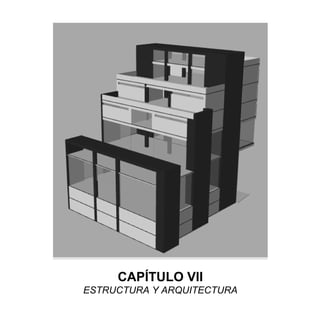 CAPÍTULO VII
ESTRUCTURA Y ARQUITECTURA
 