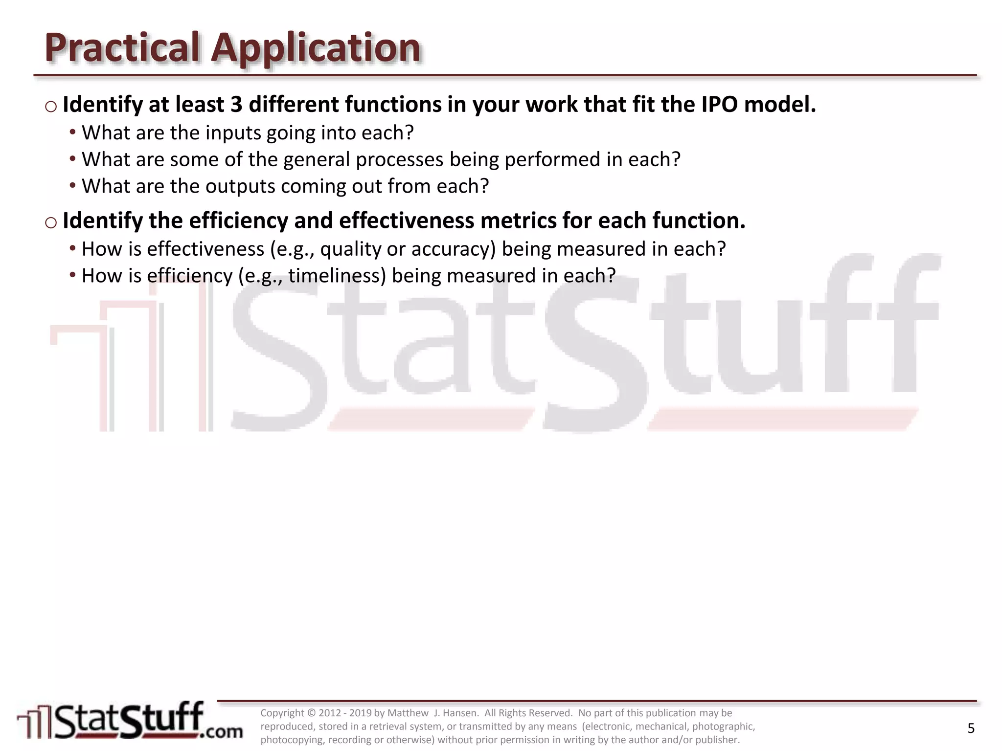 Introduction to Lean and Six Sigma by Matt Hansen at StatStuff (S02)