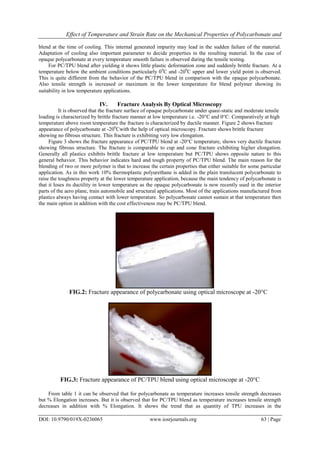 Effect of Temperature and Strain Rate on the Mechanical Properties of ...