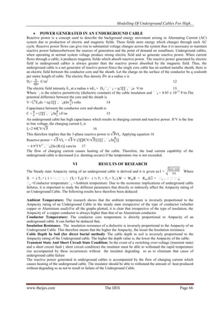 Modelling Of Underground Cables for High Voltage Transmission | PDF