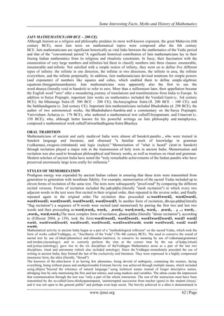 Some Interesting Facts, Myths and History of Mathematics | PDF