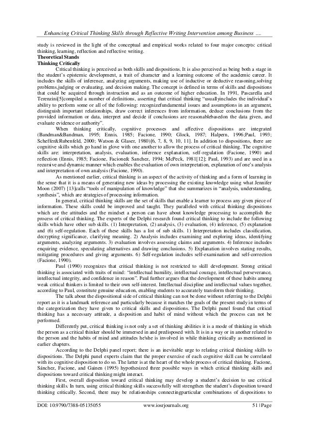 critical thinking strategies for college students critical thinking strategies for college students