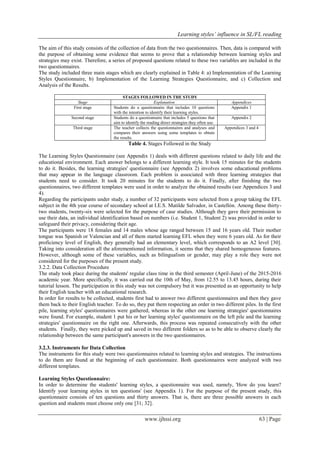 Learning styles’ influence in SL/FL reading | PDF