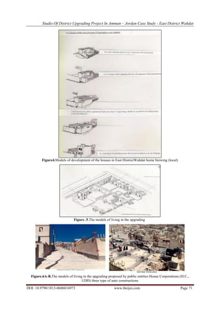Studio of District Upgrading Project in Amman – Jordan Case Study ...