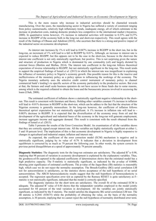 The Impact of Agricultural and Industrial Sectors on Economic ...