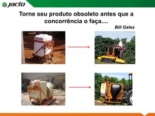 Torne seu produto obsoleto antes que a
concorrência o faça....
Bill Gates
 
