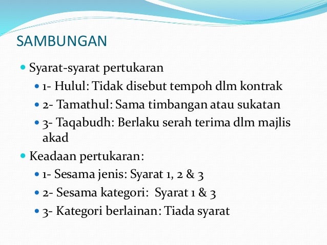 Undang undang muamalat dan perlaksanaan