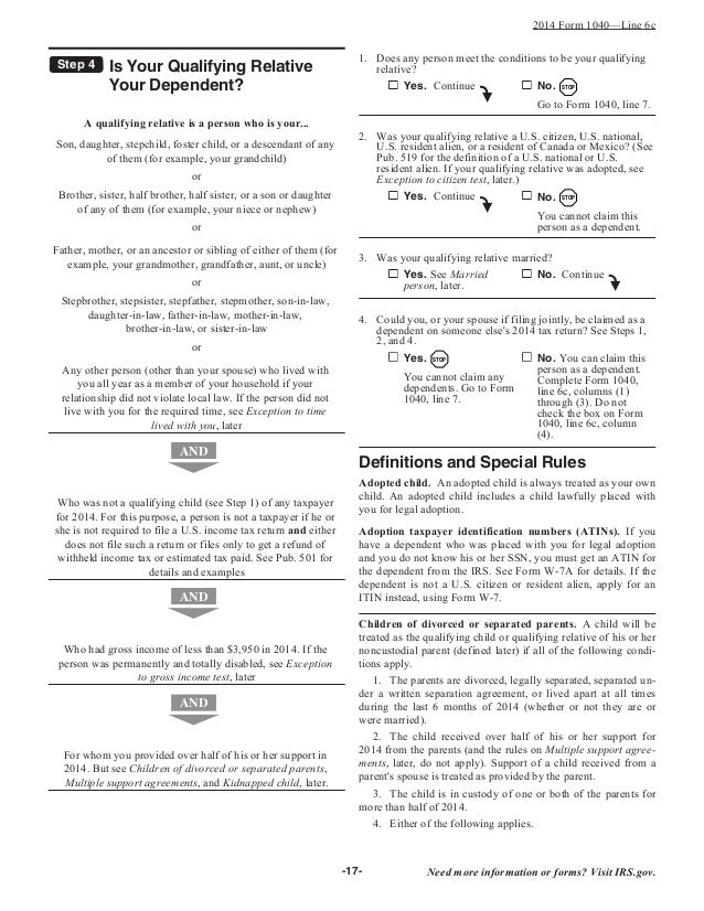 form 1040 line 17 1040 instructions form 1040 line 17 1040 instructions