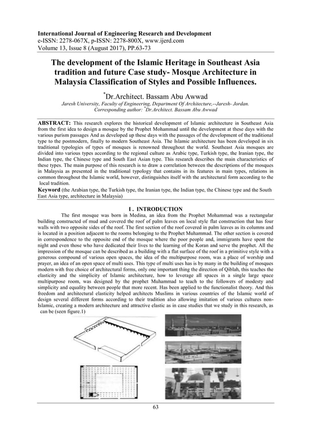The development of the Islamic Heritage in Southeast Asia tradition and ...