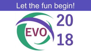 Kickoff Webcast
January 14, 2018
Let the fun begin!
 