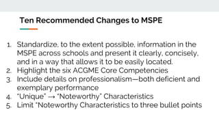 Streamlining The Residency Application And Match Process Innovations