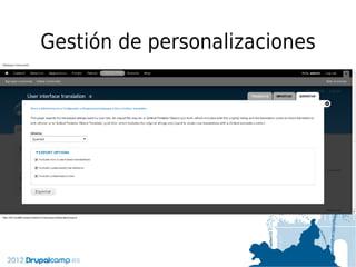 Multilenguaje en Drupal 8
