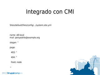 Multilenguaje en Drupal 8