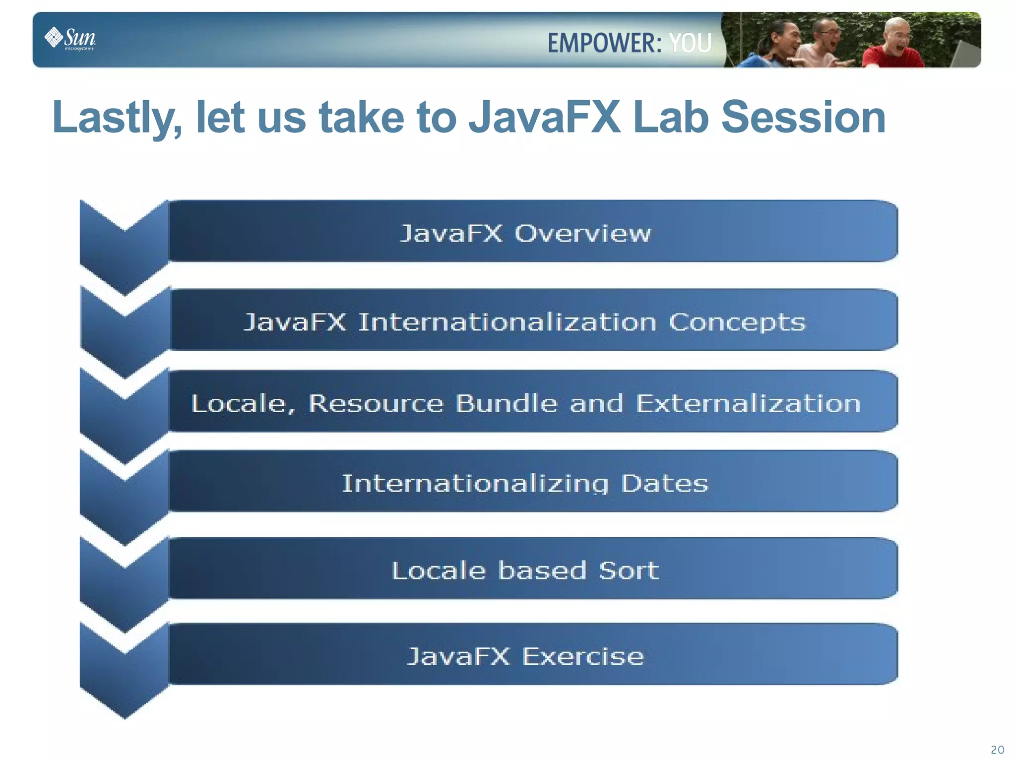 Learn to Internationalize your Applications - Sun Tech Days 2009