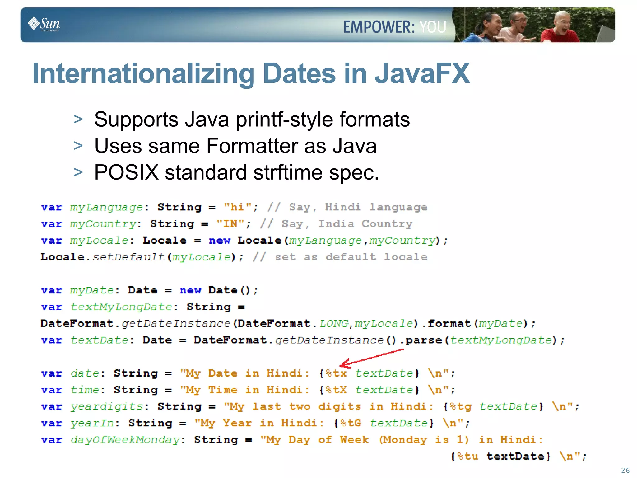Learn to Internationalize your Applications - Sun Tech Days 2009
