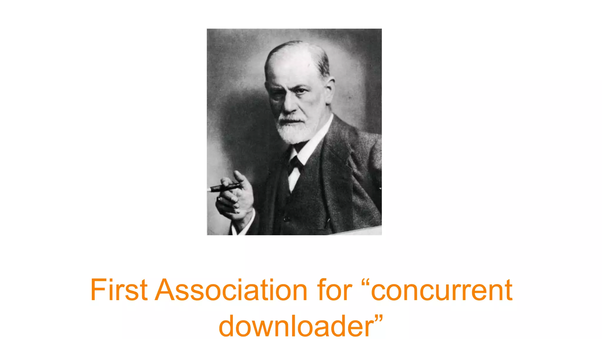 First Association for “concurrent
downloader”
 