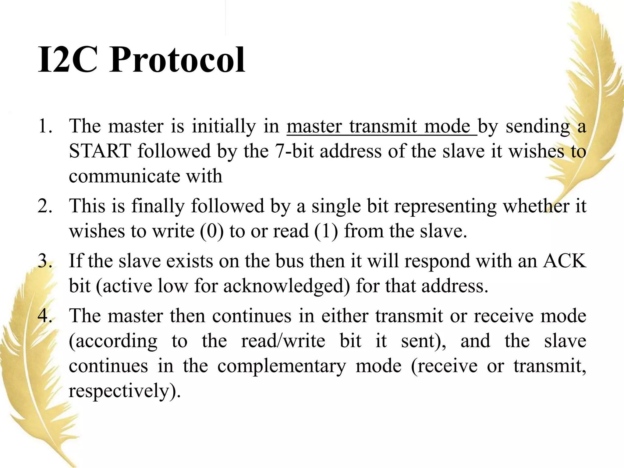 I2C Protocol | PPT