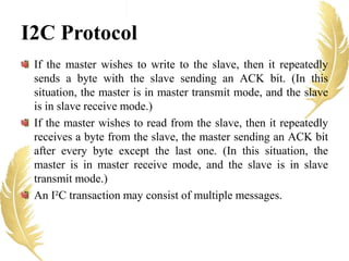 I2C Protocol | PPT