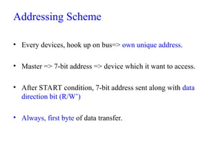 I2C protocol based ppt based on architecture of I2C | PPT