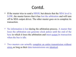 I2C protocol based ppt based on architecture of I2C | PPT