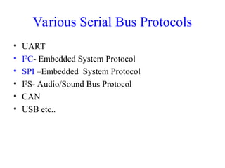 I2C protocol based ppt based on architecture of I2C | PPT
