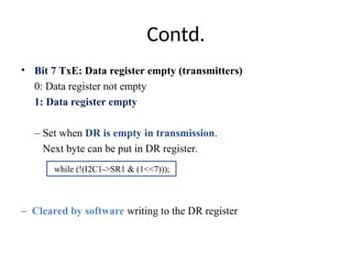 I2C protocol based ppt based on architecture of I2C | PPT