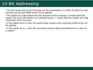 I2C Bus (Inter-Integrated Circuit) | PDF