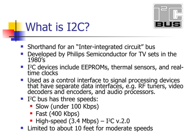 I2C | PPT