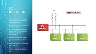 I2 c communication protocol | PPTX | Computer Peripherals | Computing