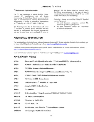 I2 c from phillips[1] | PDF