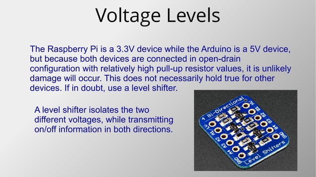 I2c interfacing raspberry pi to arduino | PDF
