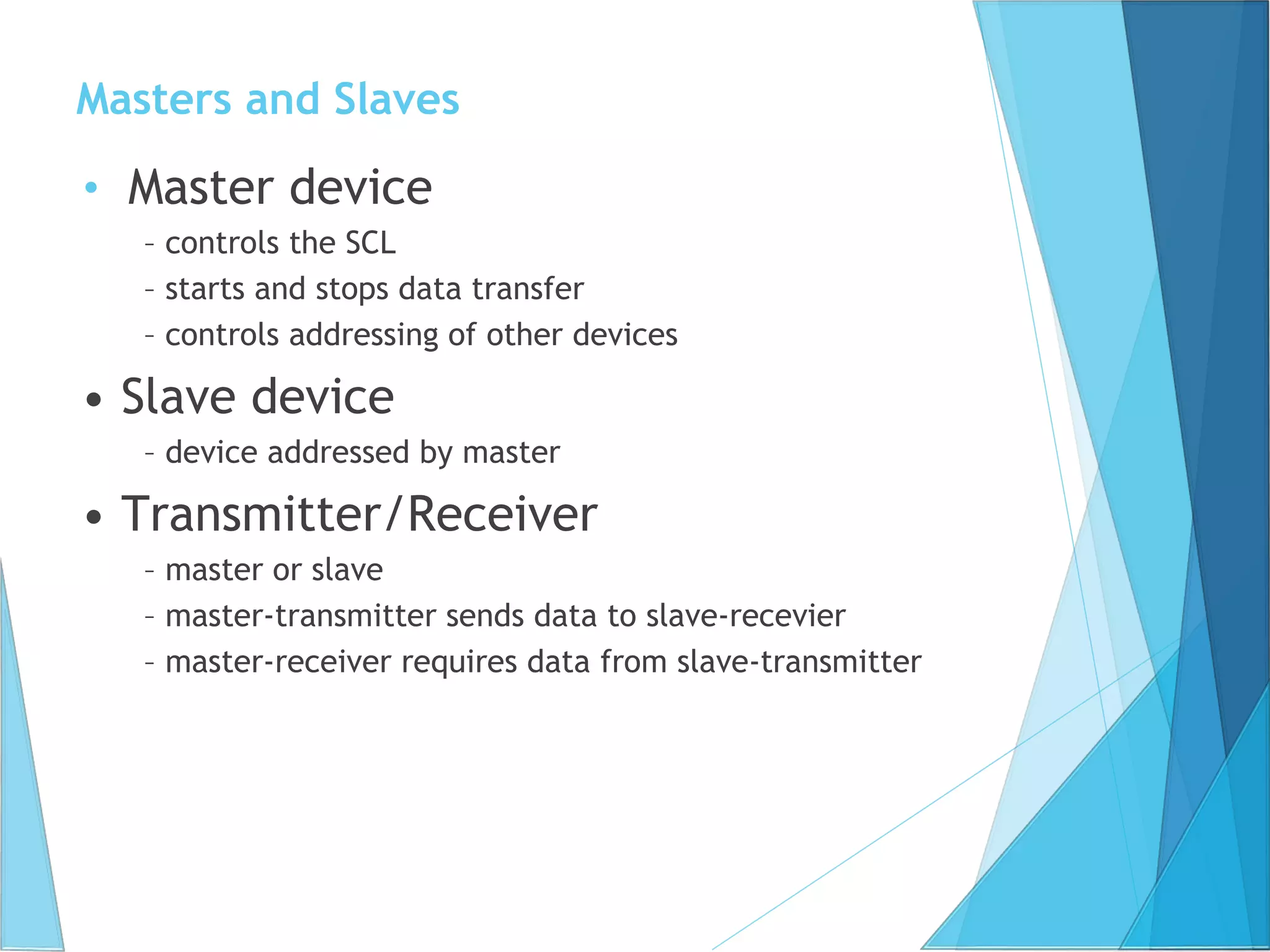 I2C Protocol | PPT | Computer Networking | Computing