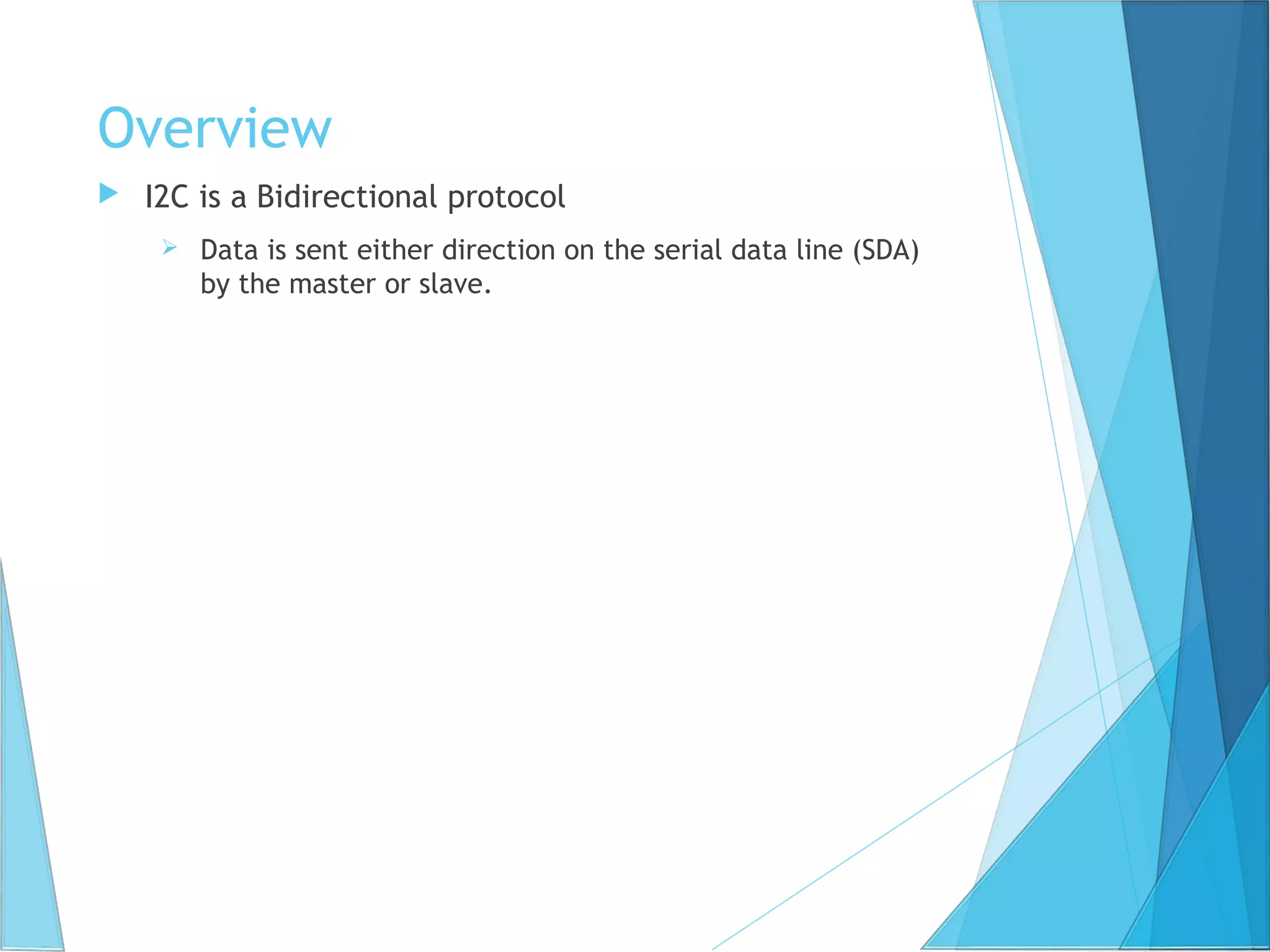 I2C Protocol | PPT | Computer Networking | Computing