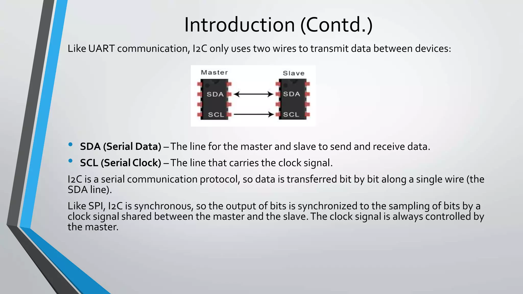 I2c protocol - Inter–Integrated Circuit Communication Protocol | PPTX