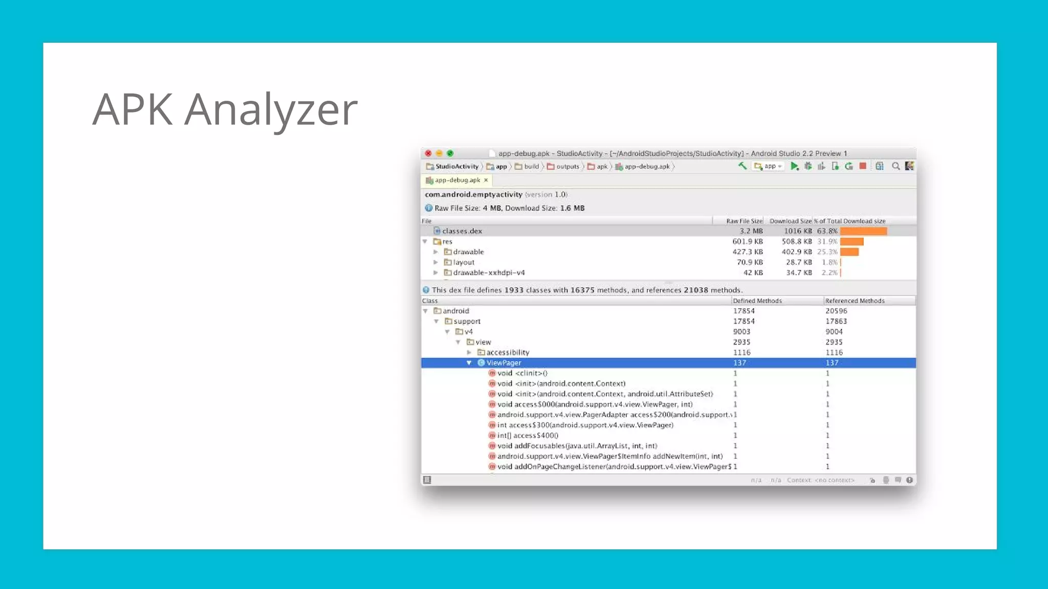 APK Analyzer