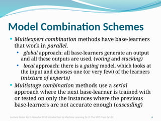 Comprehensive Overview of Combining Multiple Learners in Machine ...