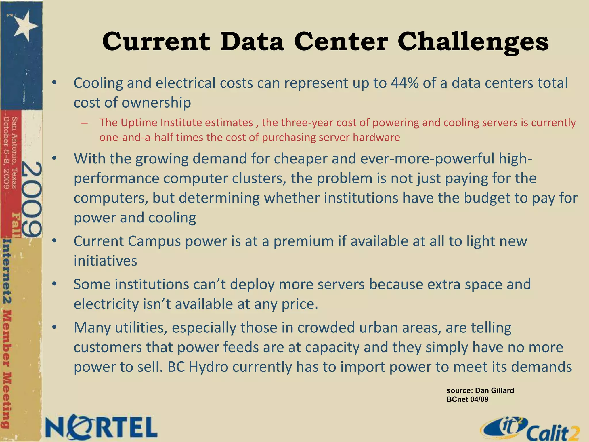 Calit2:  A Living Laboratory for ICT Enabled Carbon Reduction
